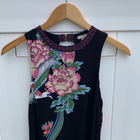 Urban Outfitters Ecote Floral Open Back Dress - Picture 3 of 6